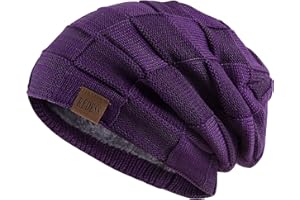 REDESS Czapka Beanie dla mężczyzn i kobiet Zimowe ciepłe czapki Działania Slouchy Grube Czapki Czapki