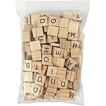 200 Pezzi Lettere E Numeri In Legno Per Bambini - Dimensioni 20x18x4 Mm, Educativi, Per Artigianato E Regali