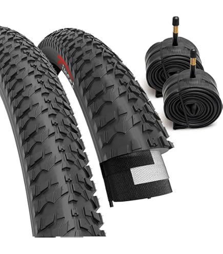 2 Pneus 20X1.95 (50-406) Slick Route Pneus Pour BMX, Vélo De Ville, Enfant, Vélo De 20 Pouces