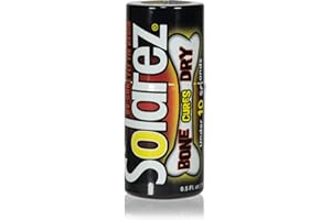 Solarez Bone Dry Fly Tie UV Cure Resin - Ultra Thin Bone Dry Formula (0.5 oz Bottle w/Brush applicator tip) Fly Tying, Fly Fishing, Build Fly Heads and Bodies