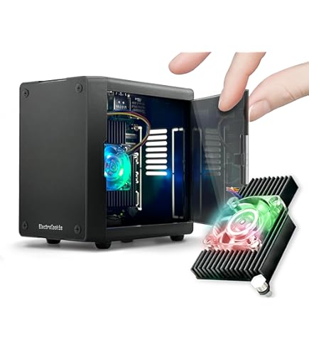 For Raspberry Pi 4 Case, DIN Rail ABS Case For Raspberry Pi 4 Model B, Large