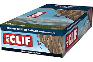 CLIF Bar - Energy Bar 12 x 68g Peanut Butter Banana