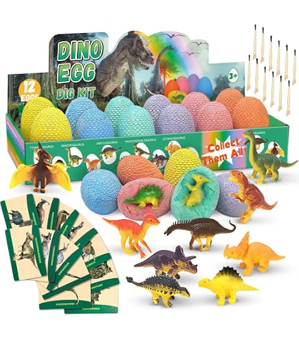 Japace Dinosaure Jouet Enfant 3 4 5 6 7 8 9 Ans, DIY Construction
