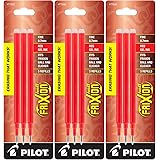 Pilot Gel Ink Refills for FriXion Erasable Gel Ink Pen, Fine Point, Red Ink, Pack of 9 (77332)