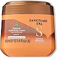 Sanctuary Spa Whipped Soufflé Body Cream, No Mineral Oil, Cruelty Free and Vegan Body Moisturiser for Dry Skin, 300 ml