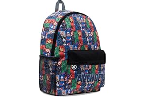 Marvel Spiderman Mochila Escolar Niño Niña Adolescente Superhéroes Mochilas Escolares Bolsa Colegio con Cintas Ajustables