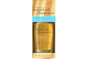 Ogx Huile d'argan du Maroc pénétrante, pour tous types de cheveux, 100 ml