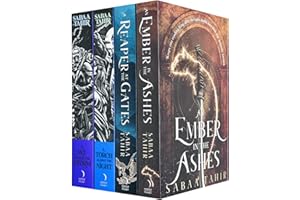 Sabaa Tahir Ember Quartet Series 4 Books Collection Set (An Ember in the Ashes, A Torch Against the Night, A Reaper at the Gates, A Sky Beyond the Storm)