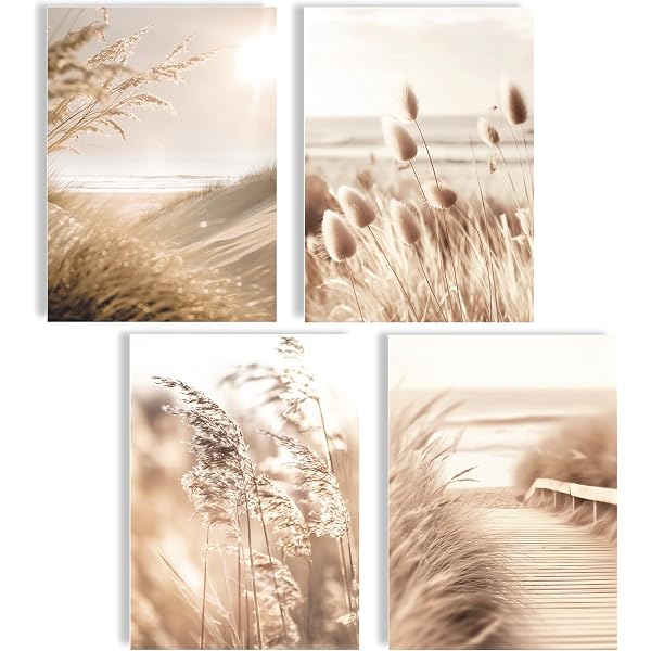 A4 Kunstdruck 'Jakobsmuschel' – Maritimes Aquarell In Rosa-beige Als Poster, Geschenk Oder Badezimmer-Deko