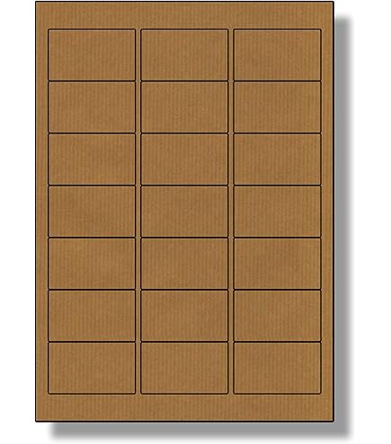 Evergreen Goods™ 10 Sheets A4 Kraft Matte Printable Sticker