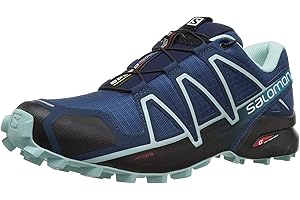 Salomon Speedcross 4 Chaussures de Trail Running Femme, Maintien Précis du Pied, Confort Anti-intempéries