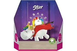 RIVA Pummeleinhorn PE11707 Sternzeichen Stier, Mehrfarbig