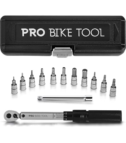 Birzman Unisex Torque Wrench Set - 1/4" Drive, 3-15 Nm Range, Includes 7 Bit Sockets & Extension Bar - View #5