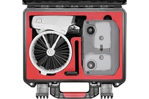 FPVtosky Funda rígida para dron DJI Flip con control remoto RC-N3, 3 baterías y más accesorios (solo funda)