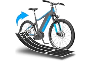 uProtect Pellicola Protettiva per Bicicletta Elettrica, BMX, Bici da Corsa/Strada/Trekking ECC. - Set Telaio da 20 Pezzi Resistente all'Impatto di Pietre - Autoadesivo