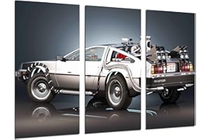 CUADROS CAMARA Quadro Su Legno, Ritorno al futuro, cinema, 97 x 62cm, Stampa in qualita fotografica. Ref. 26347