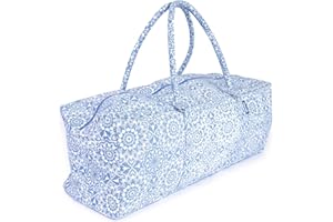 Yoga-Mad Full Print Mandala Yoga & Pilates Kit Bag, Unisex with Full Length Zip, Fits Most Flexible Mats, Yoga Blocks, Bolsters & Clothing | Burgundy, Grey or Blue.