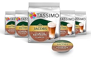 ‎TASSIMO Tassimo Kapseln Jacobs Typ Latte Macchiato Classico, 5 x 8 Pads, 40 Kaffeekapseln
