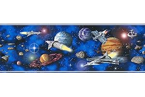 100385 A.S. Création 999313 bordiura pokój dziecięcy kosmos gwiazdy