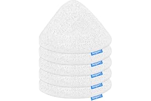 KEEPOW 5 für Vileda Steam Plus Ersatzbezug, Steam Ersatzbezug Kompatibel mit Vileda Steam Dampfreiniger, für Vileda Steam PLUS Dampfreiniger, Wiederverwendbar für vileda Dampfreiniger Ersatzbezüge