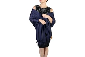 YORK SHAWLS Pashmina Shawls and Wraps for Ladies - Perfect Evening & Wedding Accessory for Women
