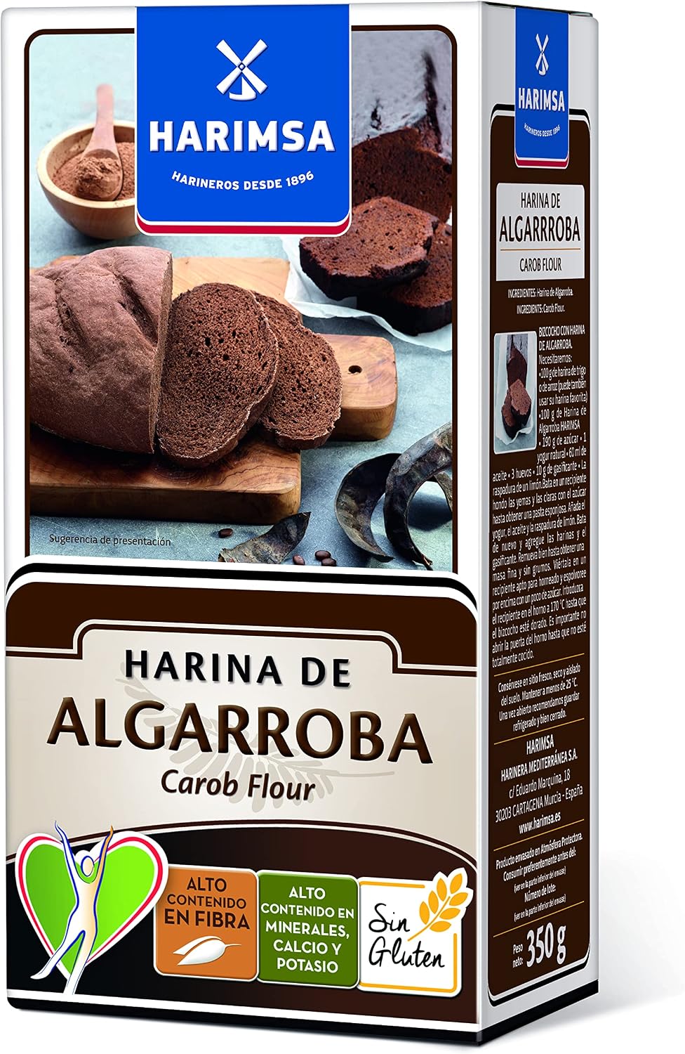 Harimsa Harina de Algarroba 350 g