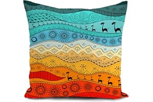 HUASHUZI federe cuscini divano 40x40 africano colorati regalo donna gadget copricuscini divano cuscino decorativi soggiorno camera da letto accessori