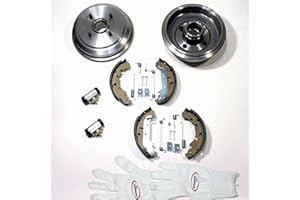 Autoparts-Online Set 60003877 Bremstrommeln/Bremsen Set + Zubehör hinten