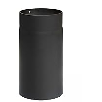 Coude Gris 45° De Tuyau De Poêle ø150 Avec Trappe De Nettoyage