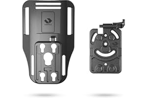 Orpaz Holster Attachments for Orpaz Holsters and Magazine Pouches (Low-Ride, Kit OMS Low-Ride & Holster Insert), Black