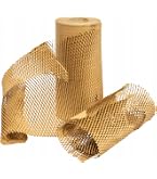 Papier Dechicter Emballage Rouleau Papier Kraft Nid D'abeille Jeco - 60cm X 25m - Écologique - Protection Emballage - Alternative Film Bulle Protection Colis