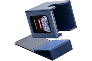Mage Tech Commander Deck Box Lite – Présentoir de cartes avec porte-cartes à clipser et couvercle amovible, convient pour plus de 100 cartes à simple pochette, idéal pour MTG, PTCG, OPCG, SWU et plus