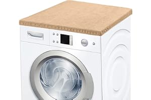 Ladeheid Pokrowiec na Pralkę z Frote 50x60 cm (Beżowy)