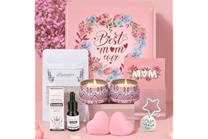 AYGE Pamper Gifts for Mum, Mum Gifts, Mum to Be Gifts, Birthday Gifts Sets Hamper for Mum, Friend, Sister, Girlfriend, Women, Self Care Relaxation Spa, Relax Bath Gift Presents for Mother