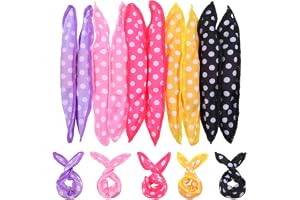 Oruola 10 stycken skumpapiljotter, Pillow Curlers 20,5 × 3,5 cm