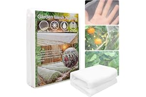 SHENGRUILI Rete per Insetti,Rete Protezione Volatili,Reti per Ortaggi da Giardino,Anti Uccelli Rete di Insetti,Rete di Protezione dagli Uccelli,Reti Protettive da Giardino,Rete Protezione