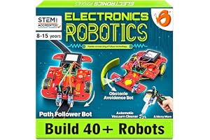 ButterflyEdufields 40-i-1 STEM Robotteknikkit för barn 8-12 år