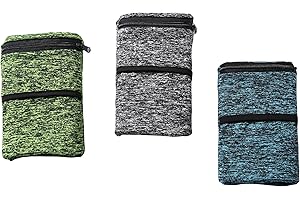 ‎BBFLY Handgelenk Beutel, Sport Handgelenktasche mit Reißverschluss, für Laufen, Joggen, Spazieren, Gassi gehen, Fahrrad und Yoga etc