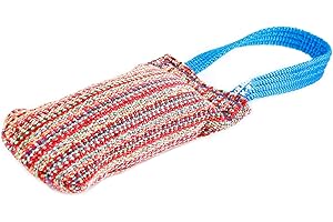 Julius-K9 18420 Cotton/Nylon Inside Sewn Tug with Handle, 20 x 5.5 cm