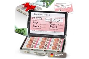 Darlena 18. Geburtstag Mini Geldkoffer als Geldgeschenk - Lustig Gutscheine oder Geld verschenken - Lustige Geschenke zum 18 Geburtstag (Mädchen & Junge), Geburtstagsgeschenk zum 18er