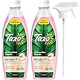 Tazo Multi-Surface Cleaner Spray (500ML Pack of 2), Biodegradable & Plant Powered Cleaner With Extra Dirt Lift, Removes 99.99% Germs & Tough Stains, Gives Sparkling Shine, Baby & Pet Safe