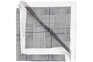 BRERA 67 - Fazzoletto da Taschino Elegante in Seta, Fazzoletti per Abiti e per Giacche 25X25 cm, Accessorio Uomo per Cerimonie e Matrimoni, Pochette Classica