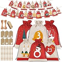 Calendrier De L'Avent 2025 à Remplir Soi-même, 24 Calendrier De L'Avent