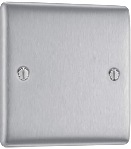 Double plaque encastrée Zyna - Blanc - Zenitech