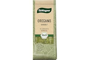 ‎BIOWAGNER BioWagner - Bio Oregano gerebelt | mediterrane Note für Pizza, Pasta oder Fleischgerichte | naturbelassene Bio-Zutaten | recyclebare Verpackung | 10 g