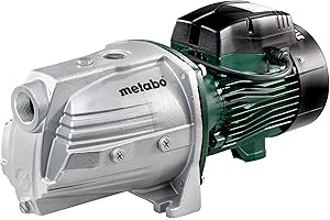 Metabo Gartenpumpe P 9000 G (600967000) Karton, Nennaufnahmeleistung: 1900 W, Max. Fördermenge: 9000 l/h, Max. Förderhöhe: 51 m