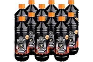 ‎FLAMEUP Flameup Petroleum für Petroleumheizung, -ofen oder Lampe, 12 L hochreines Kerosin zur Verbrennung in Kamin, Heizung oder Lampe, verbrennt rückstandsfrei und geruchlos