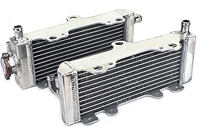 T | TARAZON TARAZON Aluminium Radiateur de refroidissement moteur pour Yamaha YZ125 YZ 125 1996-2010 Refroidisseur d'eau