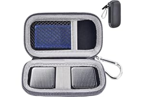GWCASE Heart Rate Monitor Case Compatible with AliveCor KardiaMobile Personal EKG/for AliveCor KardiaMobile 6L/ for Sec Heart Monitor. Storage Carrying Holder Fits for Pill Organizer -Black (Box Only)