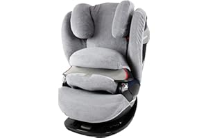 ELTERNSTOLZ Coprisedile estivo universale, grigio, adatto per Cybex Pallas S-fix Pallas M-Fix Solution S-fix Solution M-fix Solution Sifix (Pallas S M Fix)